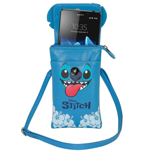Disney Mobile Phone Bag Lilo and Stitch Tongu