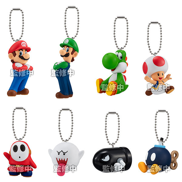 Super Mario Mascot Charm Collection - 1 Packet