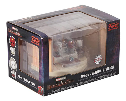 Wandavision Pop! Mini Moment Vinile Figura Set Lr 60's 9 Cm Funko