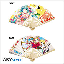 Hatsune Miku / Twins Kimono Fan