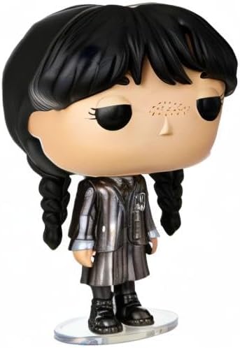 Wednesday Pop! Tv Vinyl Figure Wednesday Addams 9 Cm Metallic 1311