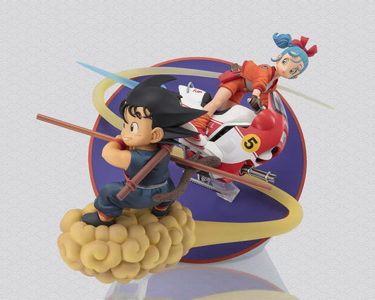Dragon Ball Figuarts ZERO PVC Statue Son Goku & Bulma 18 Cm
