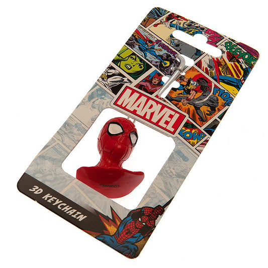 Marvel 3d Rubber Keyring Spider Man 6 Cm