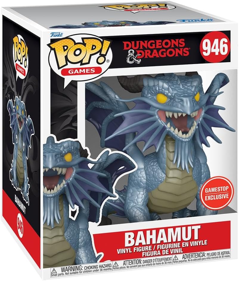 Dungeons & Dragons Super Sized Pop! Bahamut Figure Vinyl 15 cm 946