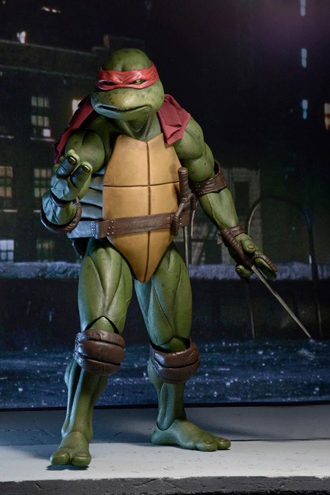Neca Teenage Mutant Ninja Turtles 1990 Movie Raphael 1/4 AF Action Figure