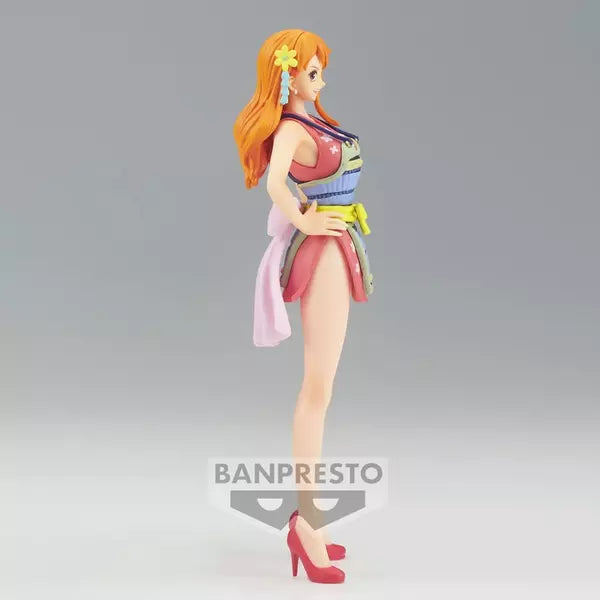 Nami Figure One Piece DXF The Grandline Lady Wanokuni Vol 8