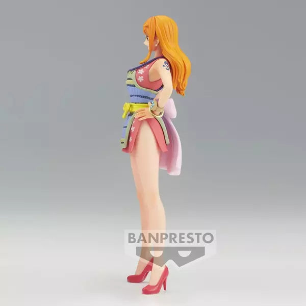Nami Figure One Piece DXF The Grandline Lady Wanokuni Vol 8
