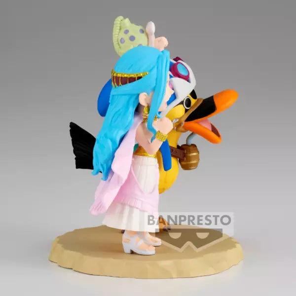One Piece world collectable Log Series Nefeltari Vivi & Karoo figure 7cm