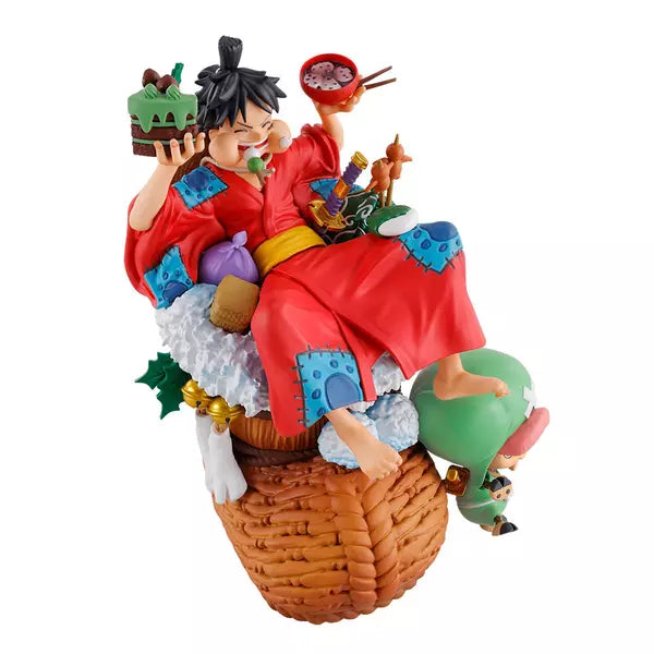 Petitrama DX Figure One Piece Logbox Re Birth Vol 1