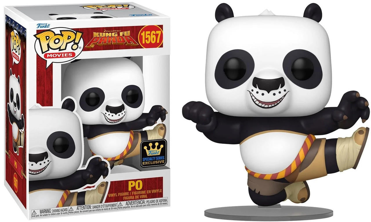 Kung Fu Panda Pop! Movies Vinile Figures Po 9 Cm 1567
