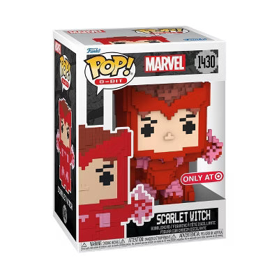 Marvel Pop! 8-bit Vinile Figura Scarlett Witch 9 Cm 1430