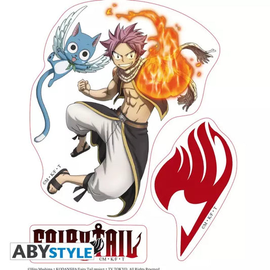 Natsu & Lucy Decorative Stickers Fairy Tail