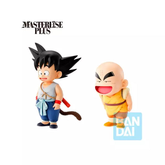 Son Goku & Krilin 2 Figures Set Dragon Ball Training Section Ichibansho