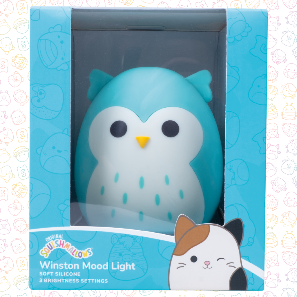 SQUISHMALLOWS LAMP WINSTON THE OWL