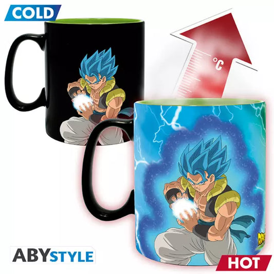 Gogeta & Broly Heat Change Mug Dragon Ball Super 460 ml