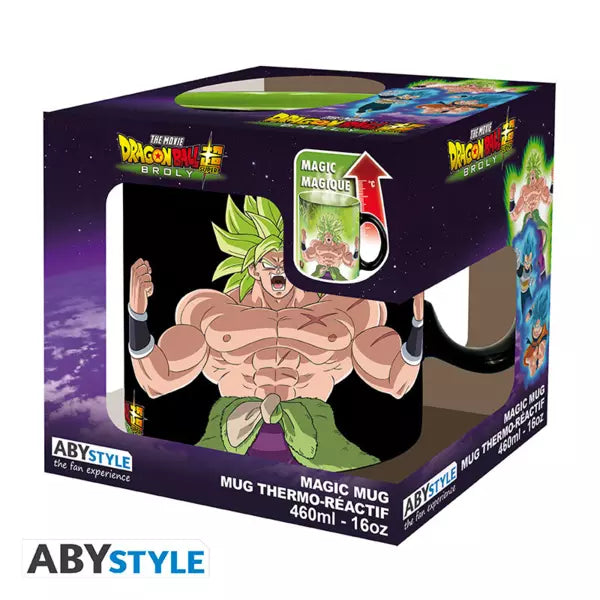 Gogeta & Broly Heat Change Mug Dragon Ball Super 460 ml