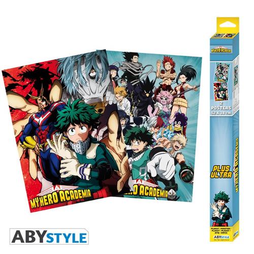 My Hero Academia - Artworks - Set 2 Chibi Poster (52x38) Gadget