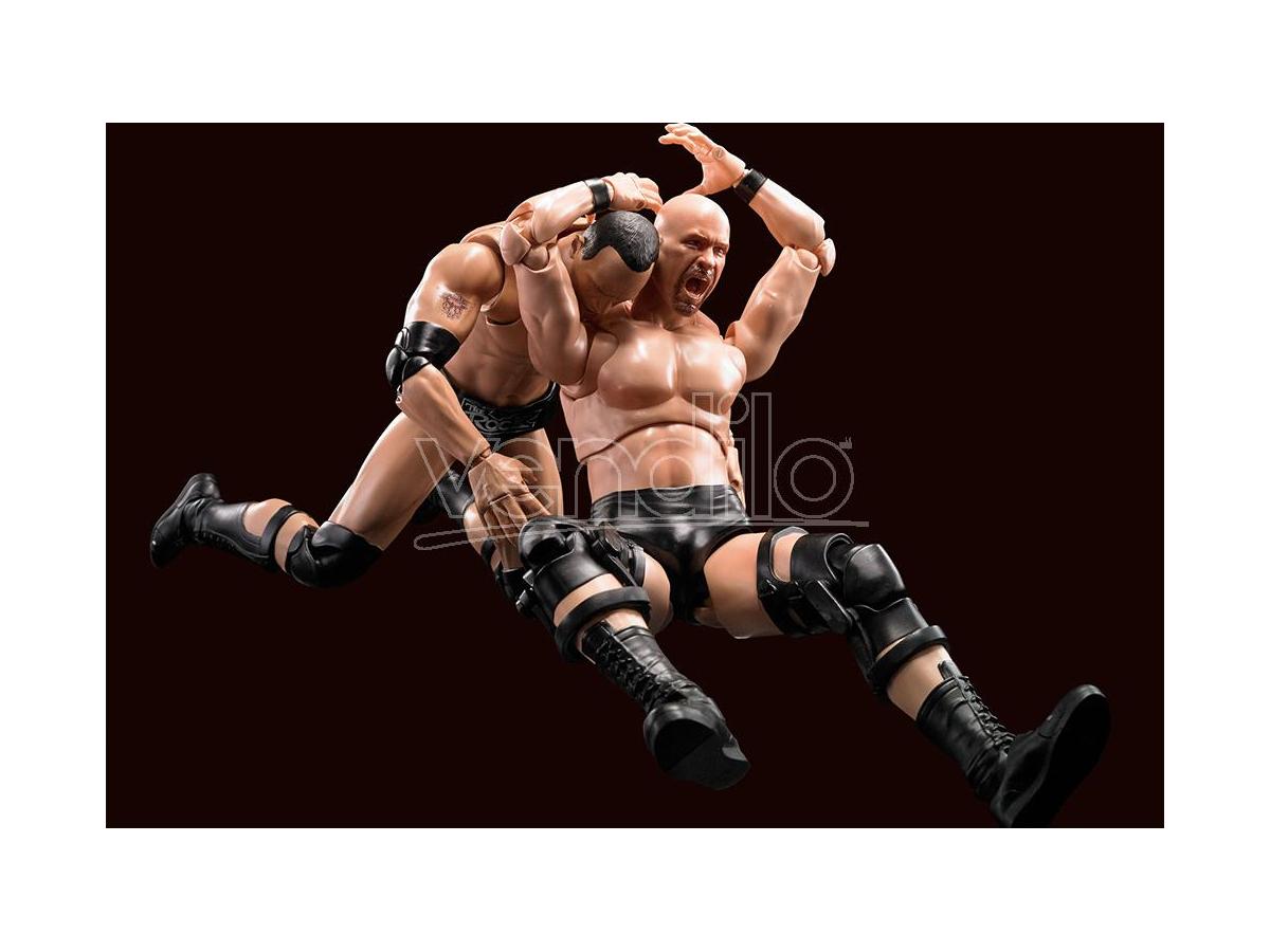BANDAI WWE STONE COLD STEVE AUSTIN FIGUARTS ACTION FIGURE