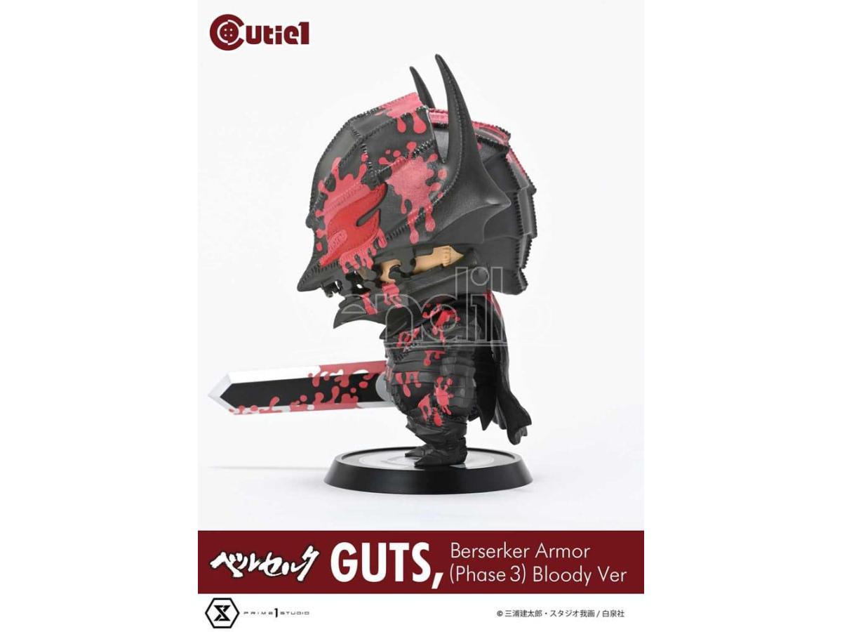 Berserk Cutie1 Pvc Figure Guts Berserker Armor (phase 3) Bloody Ver. 12 cm Prime 1 Studio