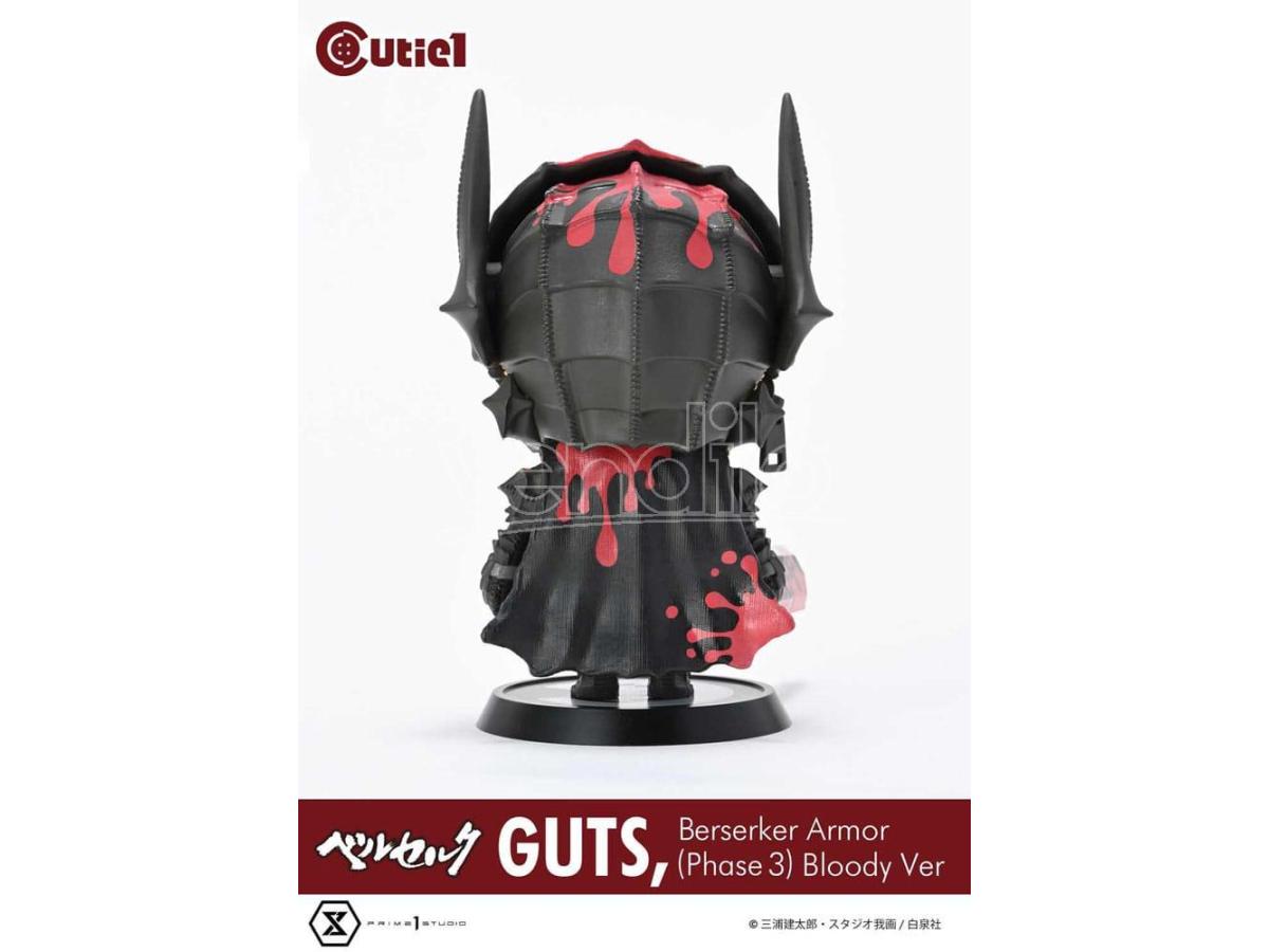 Berserk Cutie1 Pvc Figure Guts Berserker Armor (phase 3) Bloody Ver. 12 cm Prime 1 Studio