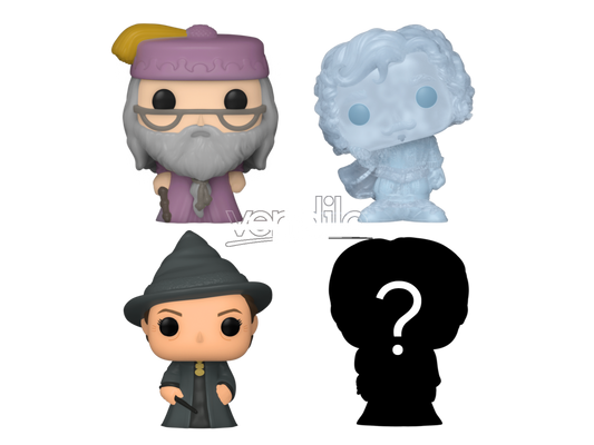 Bitty POP Harry Potter - Albus Dumbledore McGonagall and Nick and Funko Surprise Figure
