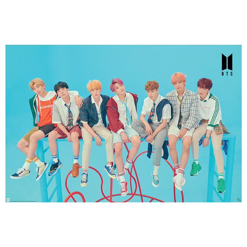 Bts - Poster "group Blue" (91.5x61)