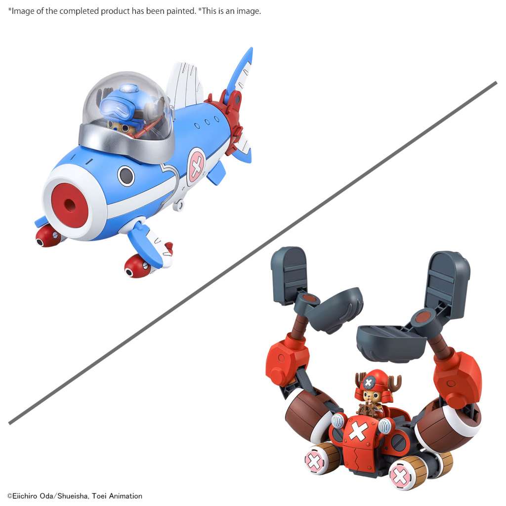CHOPPER ROBOT 3 & 5 SUBMARINE & CRANE Model Kit Bandai Model Kit Gunpla