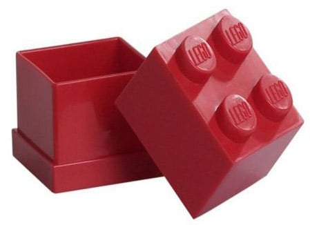LEGO MINI BOX 4 RED GADGET BOX