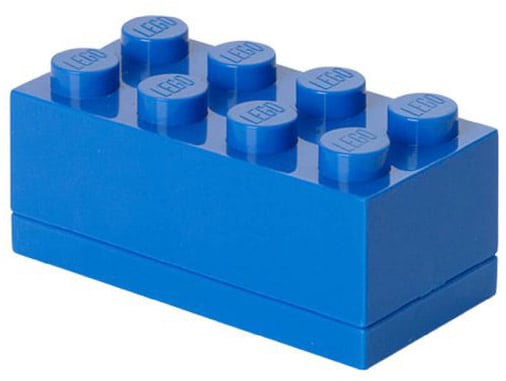 LEGO MINI BOX 8 BLUE GADGET BOX