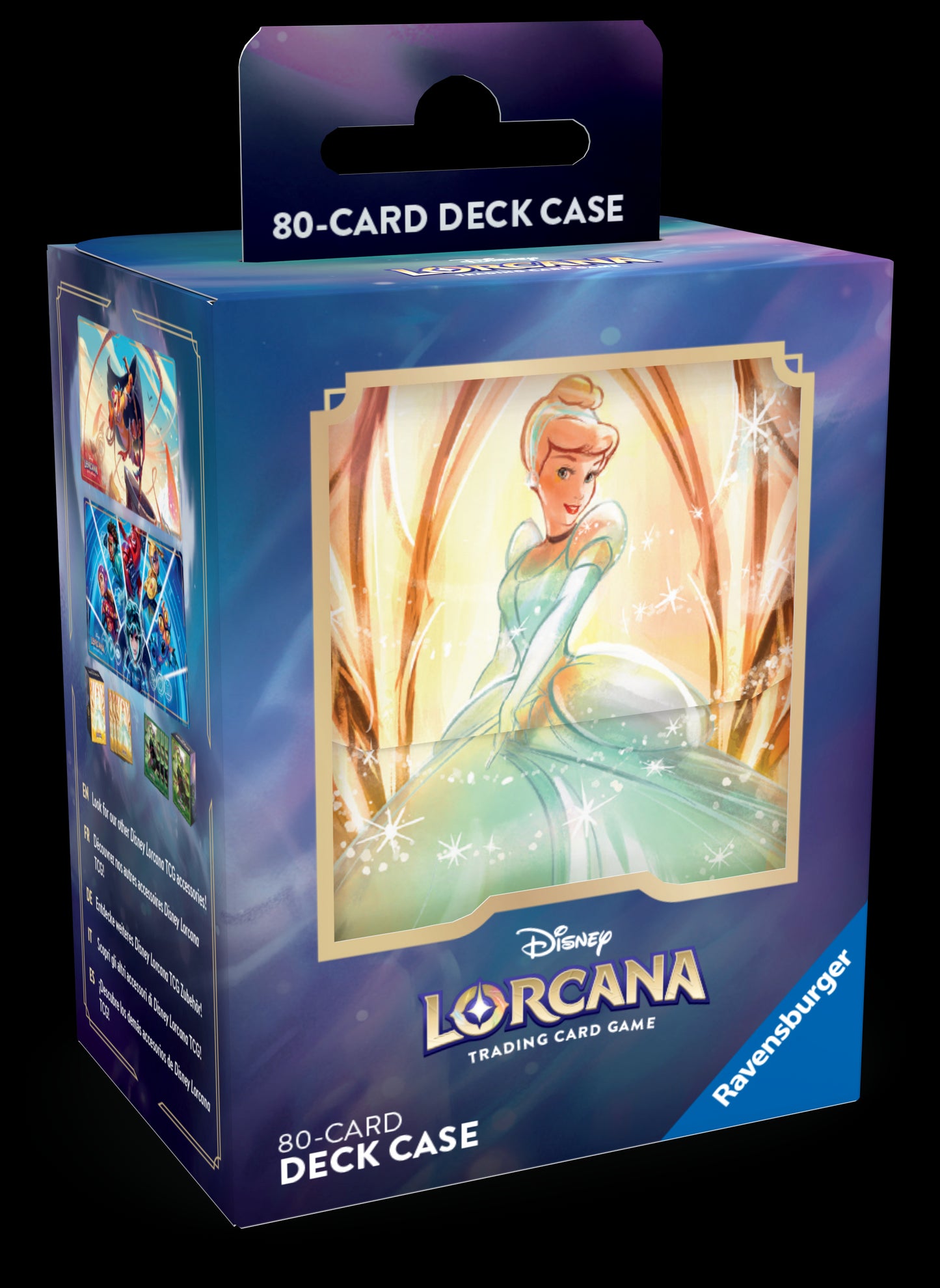 Disney Lorcana Deck Holder for 80 Cards Cinderella Ravensburger