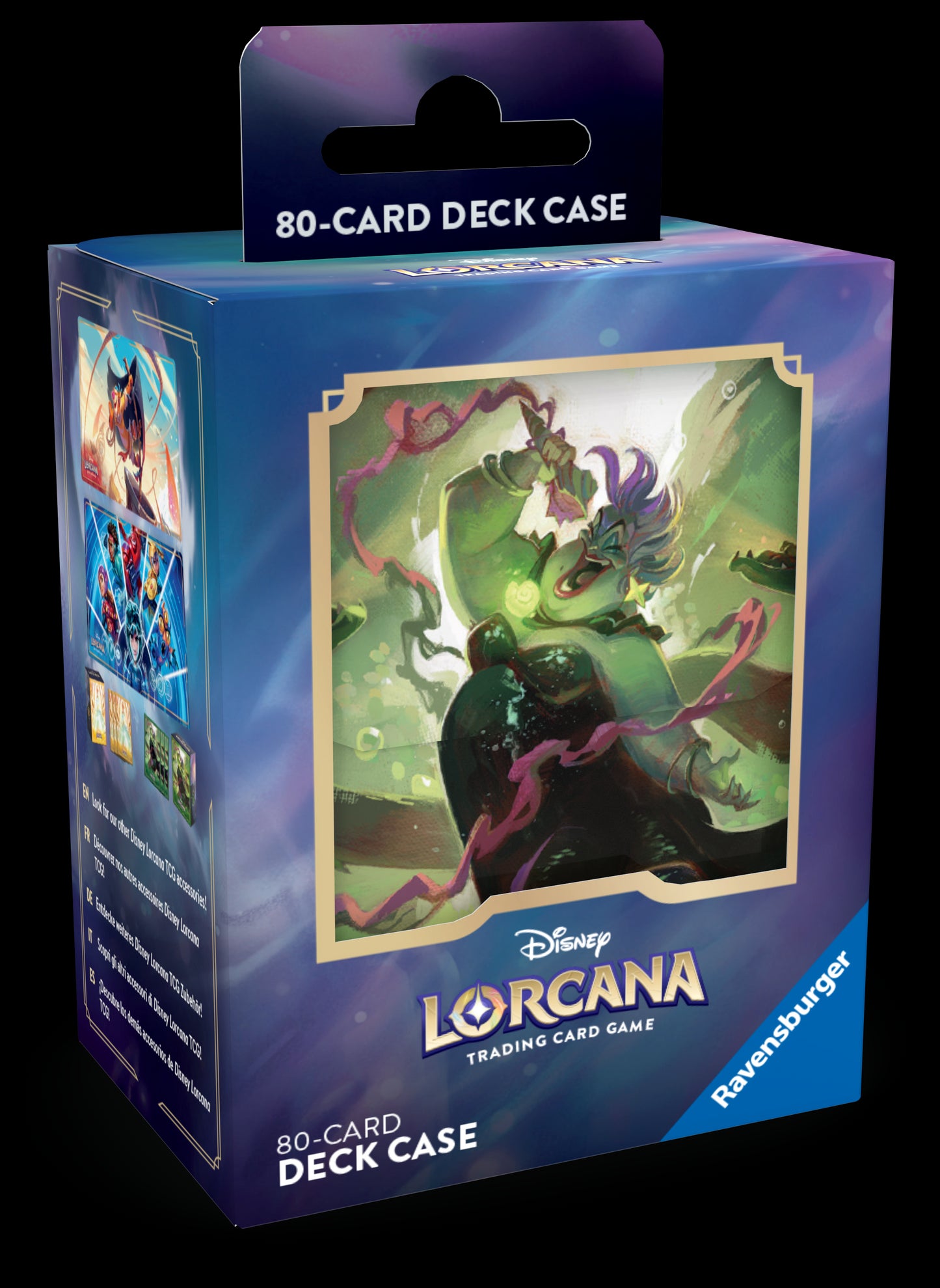 Disney Lorcana Deck Holder for 80 Cards Ursula Ravensburger