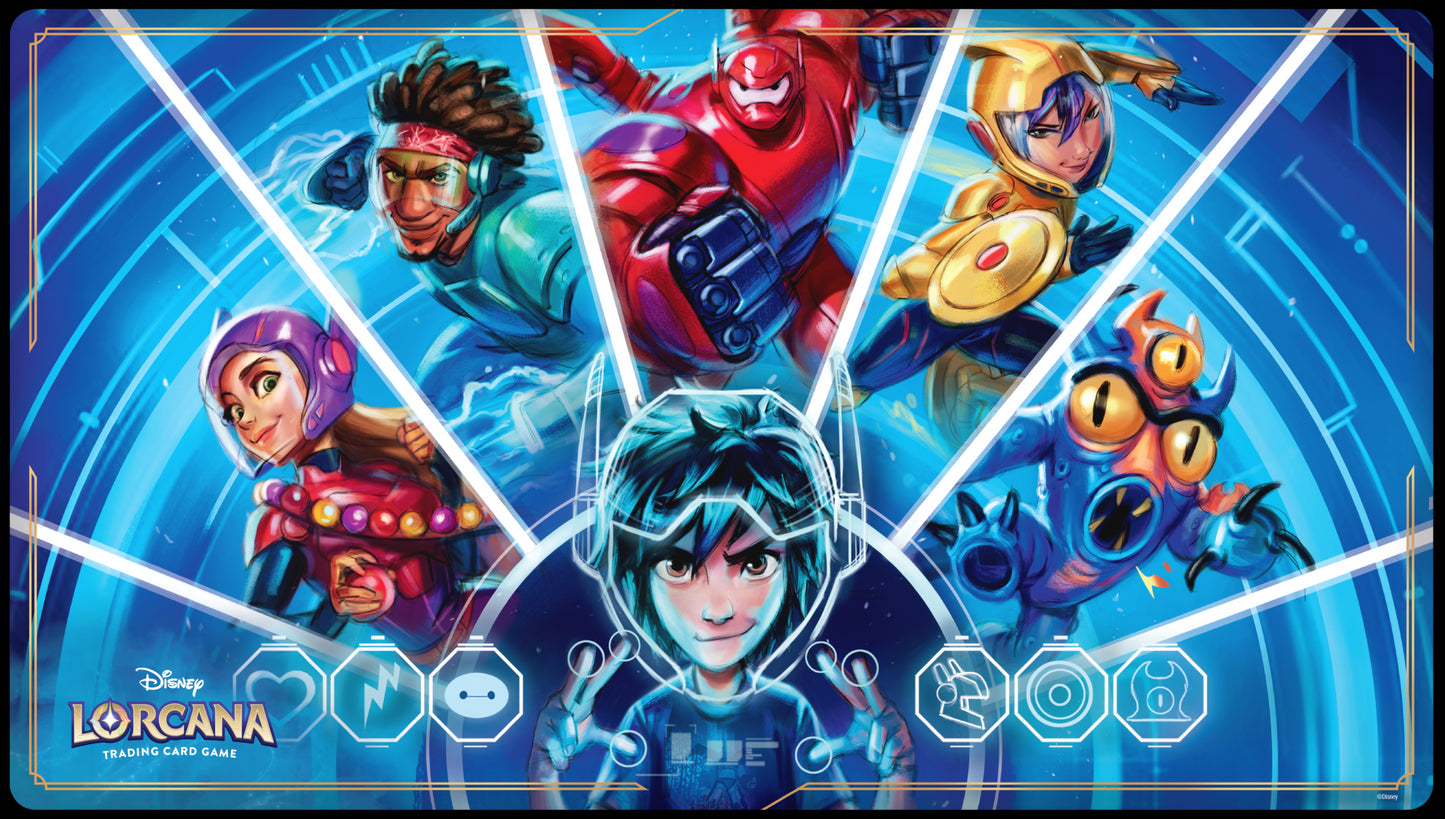 Disney Lorcana Big Hero 6 Play Mat 34 x 60 cm Ravensburger