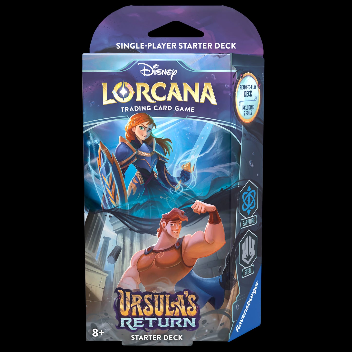 Disney Lorcana Ursula's Return Starter Deck Sapphire/Steel ENG Ravensburger