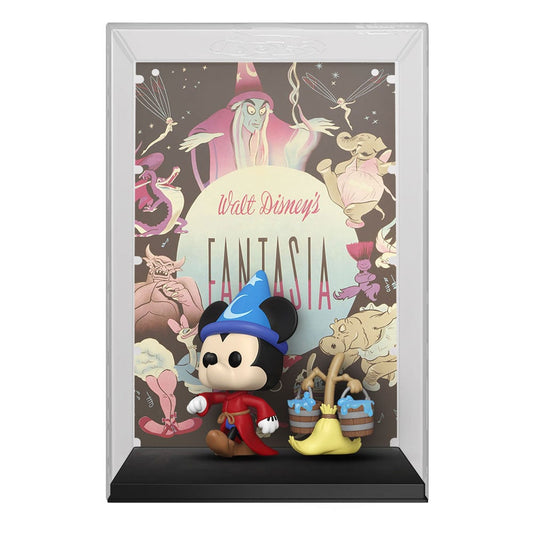 POP figure Movie Poster Disney 100th Fantasia Sorcerer s Apprentice Mickey