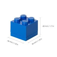 LEGO MINI BOX 4 BLUE GADGET BOX