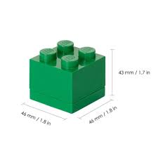 LEGO MINI BOX 4 CONTAINER GREEN GADGET