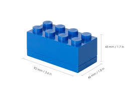 LEGO MINI BOX 8 BLUE GADGET BOX