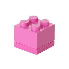 LEGO MINI BOX 4 FUCHSIA GADGET STORAGE BOX