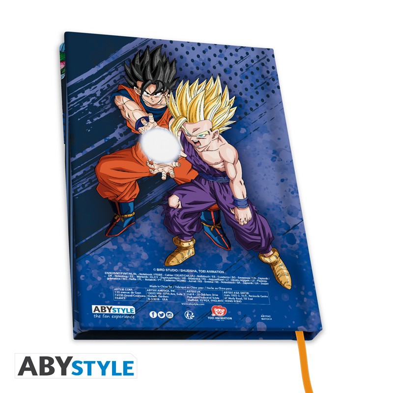 DRAGON BALL - A5 Notebook "Group Arc Cell"