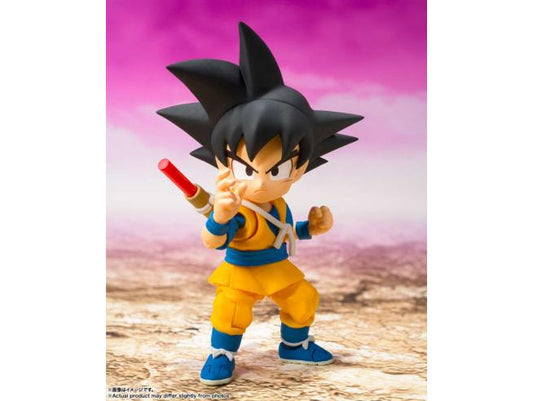 Dragon Ball Daima S.h. Figuarts Action Figure Mini Son Goku 7 Cm Bandai
