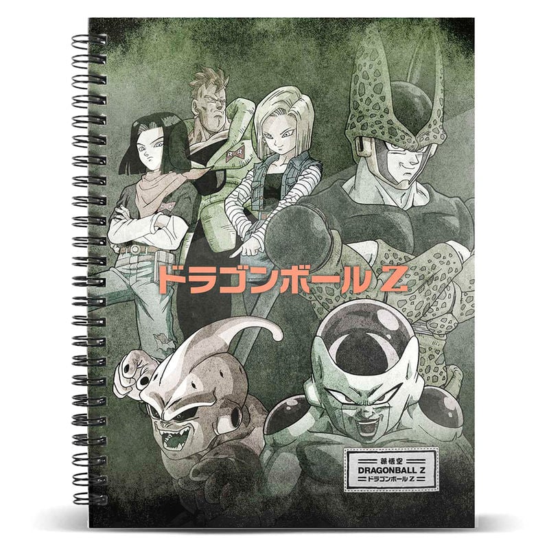 Dragon Ball Agenda A4 I Cattivi 23,4x1,4x29,7 cm Karactermania