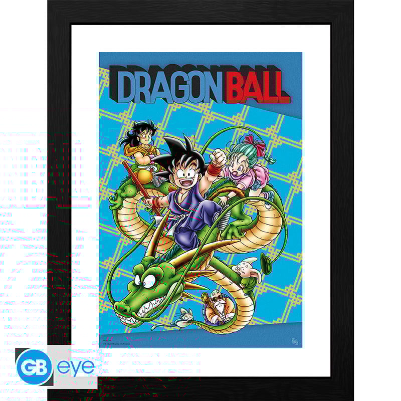 DRAGON BALL - Framed print "Cover" (30x40)