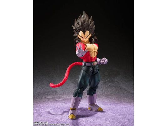 Dragon Ball Gt S.h. Figuarts Action Figura Super Saiyan 4 Vegeta 13 Cm Bandai Tamashii Nations