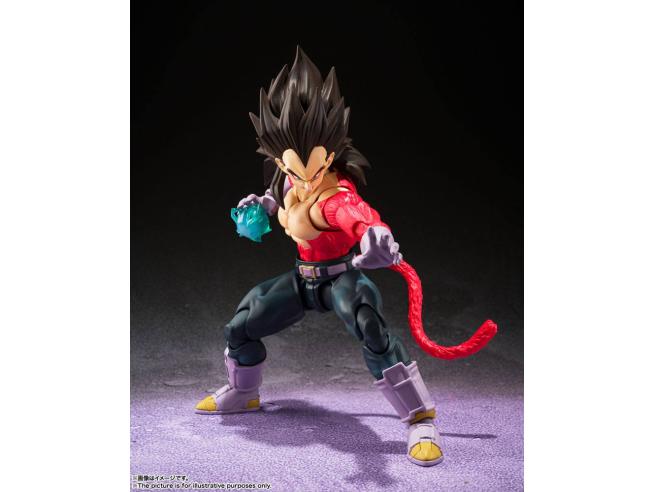 Dragon Ball Gt S.h. Figuarts Action Figura Super Saiyan 4 Vegeta 13 Cm Bandai Tamashii Nations