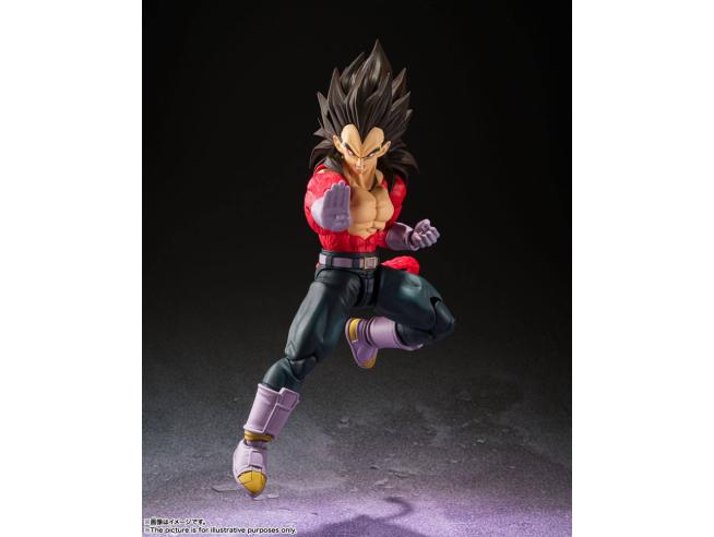 Dragon Ball Gt S.h. Figuarts Action Figura Super Saiyan 4 Vegeta 13 Cm Bandai Tamashii Nations