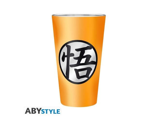 DRAGON BALL - Large Glass - 400ml - Goku Super Saiyan - box