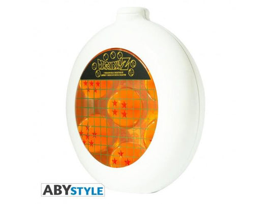 Dragon Ball Set of 7 Dragon Balls with Radar Shaped Metal Box 20 cm AbyStyle