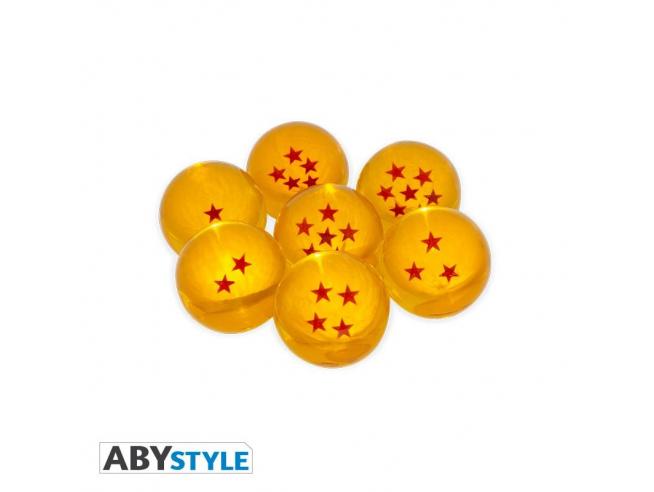 Dragon Ball Set of 7 Dragon Balls with Radar Shaped Metal Box 20 cm AbyStyle