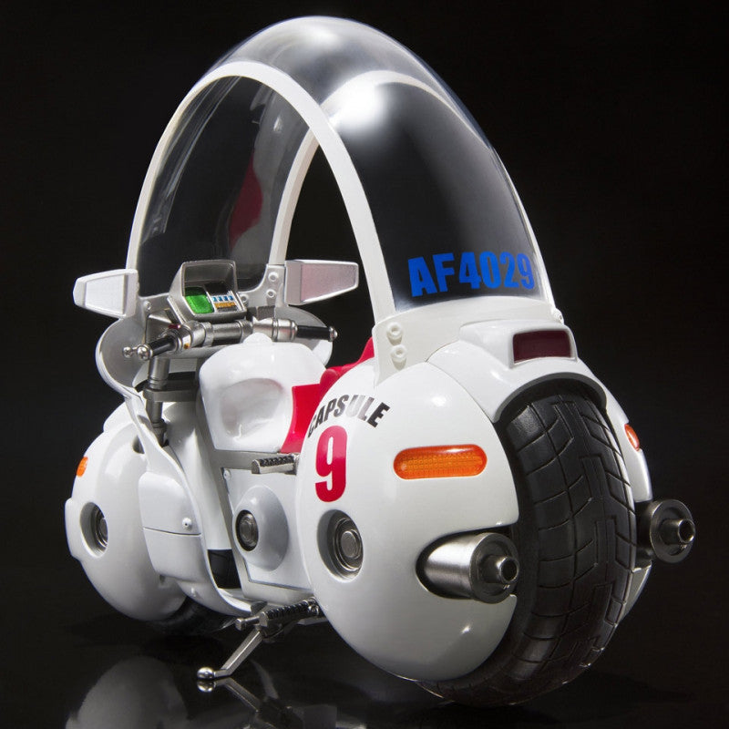 Dragon Ball S.H. Figuarts Vehicle With Figure Bulma's Motorcycle Hoipoi Capsule No. 9 17 Cm