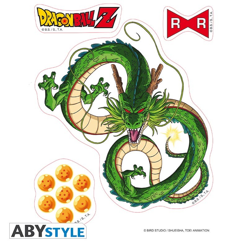 Dragon Ball - Stickers - 16x11cm/ 2 Sheets - Dbz/ Shenron